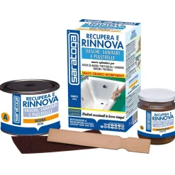 Saratoga kit Recupera e Rinnova per vasche, sanitari e piastrelle Medio