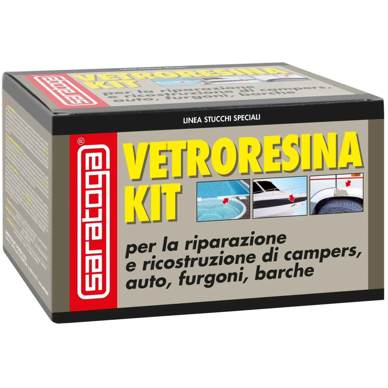Saratoga kit vetroresina