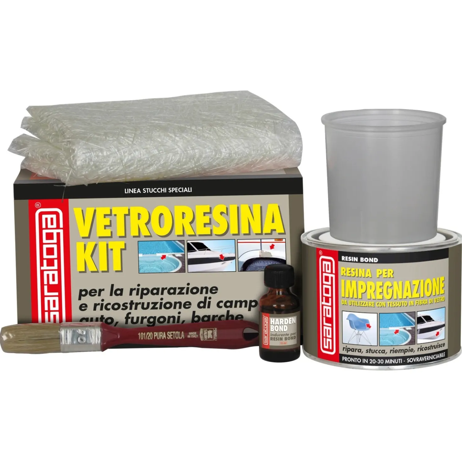 Saratoga kit vetroresina