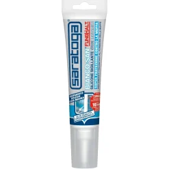 Saratoga silicone sigillante sanitari BiancoSan trasparente 90 ml