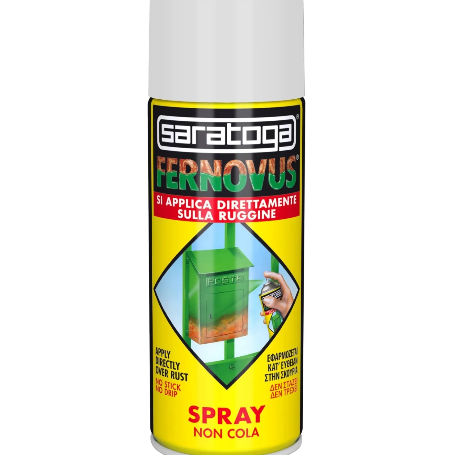 Saratoga spray Fernovus 400 ml bianco ghiaccio satinato