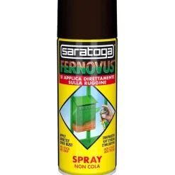 Saratoga spray Fernovus 400 ml nero opaco
