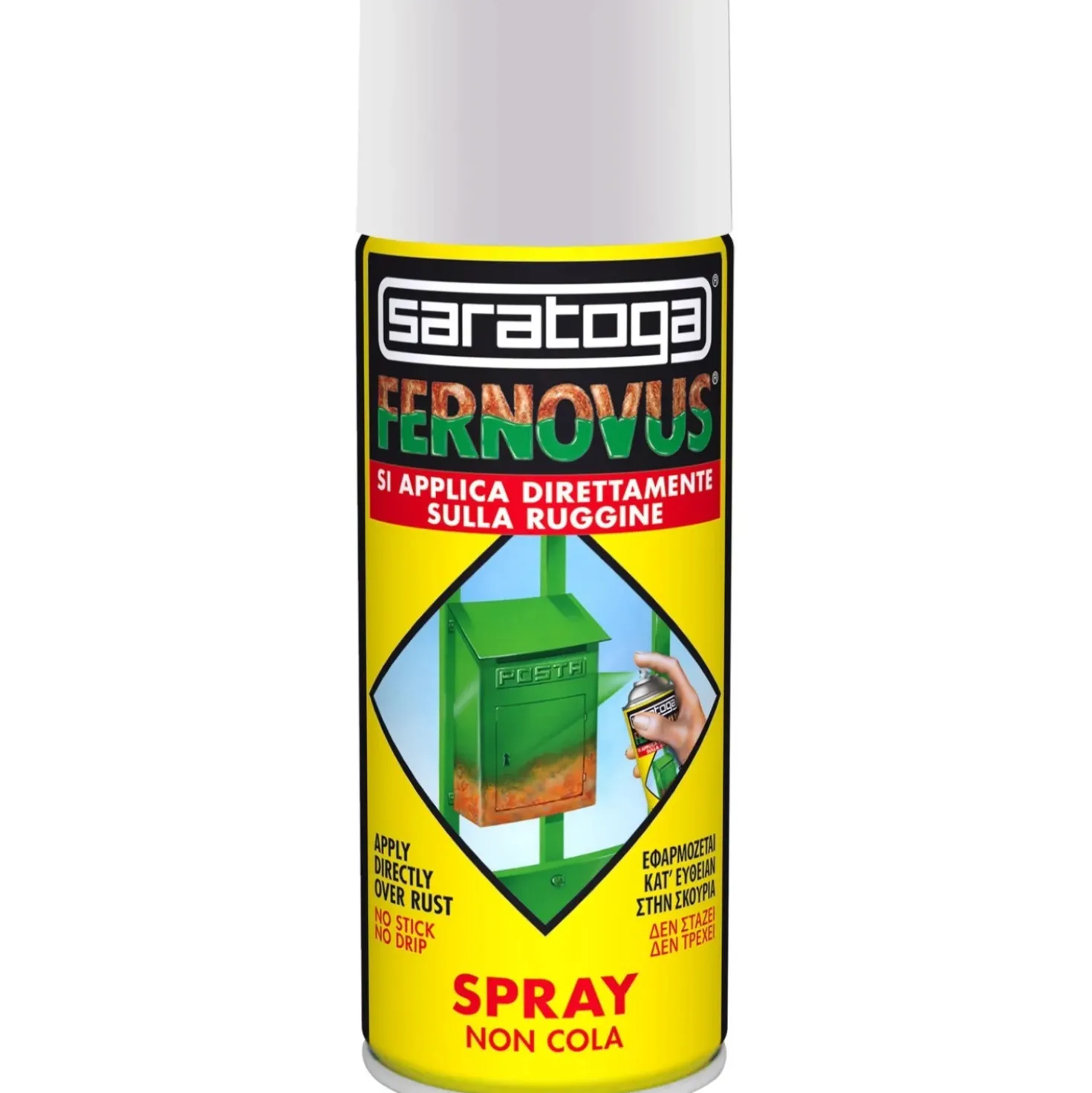 Saratoga spray Fernovus 400 ml bianco ghiaccio
