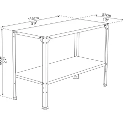 Scaffale autoportante in metallo per serre Palram P 75 Kg