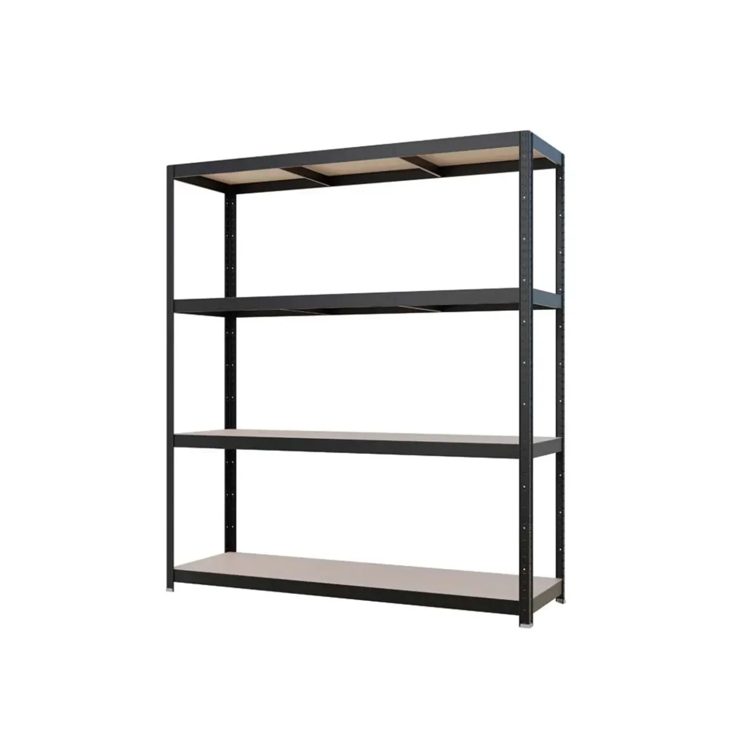 Scaffale in HDF 4 ripiani 180x180x60 cm 250 kg/ripiano