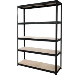 Scaffale in HDF 5 ripiani 180x120x50 cm P 160 kg/ripiano