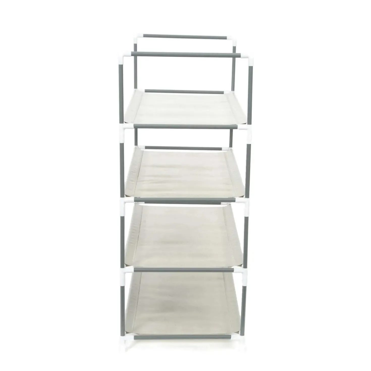 Scaffale scarpiera I Love My Shoes 4 ripiani grigio 58,5x29x70,5 cm