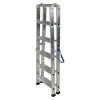 Scala a doppia salita professionale in alluminio Gierre 6 gradini P max 150 kg