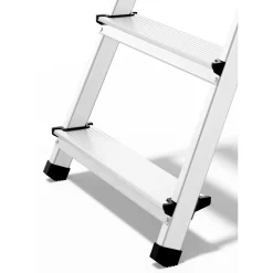 Scala casalinga in alluminio 6 gradini p/max 125 kg