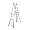 Scala in alluminio 5+5 pioli marchio "Selecta", portata 125kg