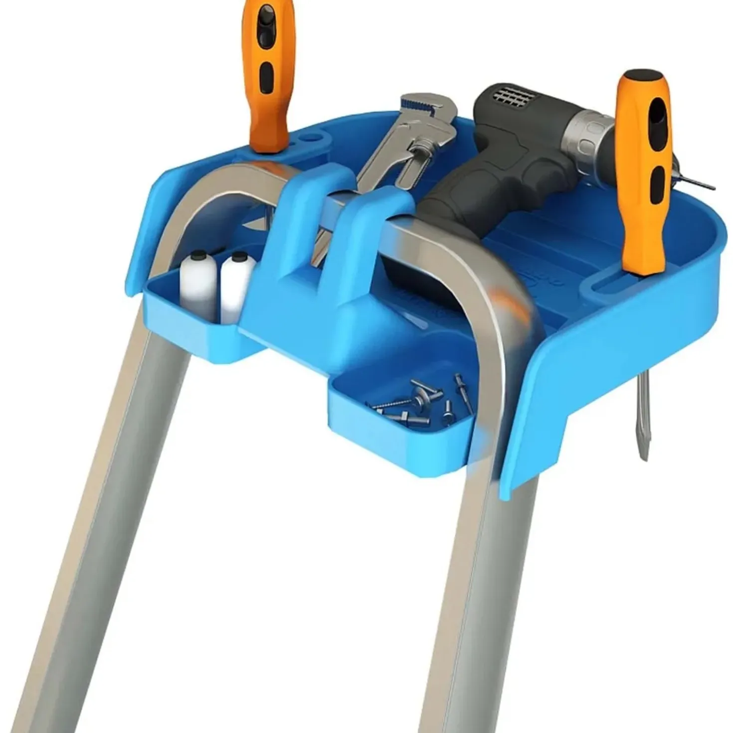 Scala in alluminio Colombo 5 gradini p/max 150 kg