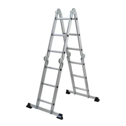 Scala multiposizione in alluminio Gierre Multipla 4x3 gradini P max 150 kg