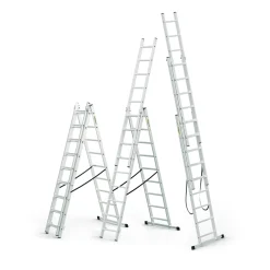Scala multiuso Drabest 3x7 gradini alluminio