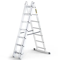 Scala multiuso Drabest 3x7 gradini alluminio