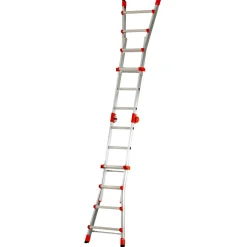 Scala telescopica in alluminio multif Peppina ALU EN131 4+4 gradini P max 150 kg