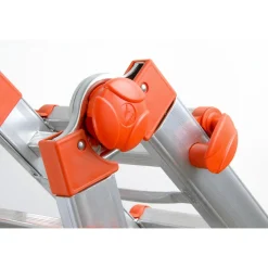 Scala telescopica in alluminio multif Peppina ALU EN131 5+5 gradini P max 150 kg