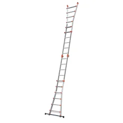 Scala telescopica in alluminio multif Peppina ALU 6+6 gradini P max 150 kg