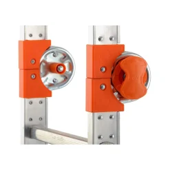 Scala telescopica in alluminio Peppina ALU 5+5 gradini P max 100 kg