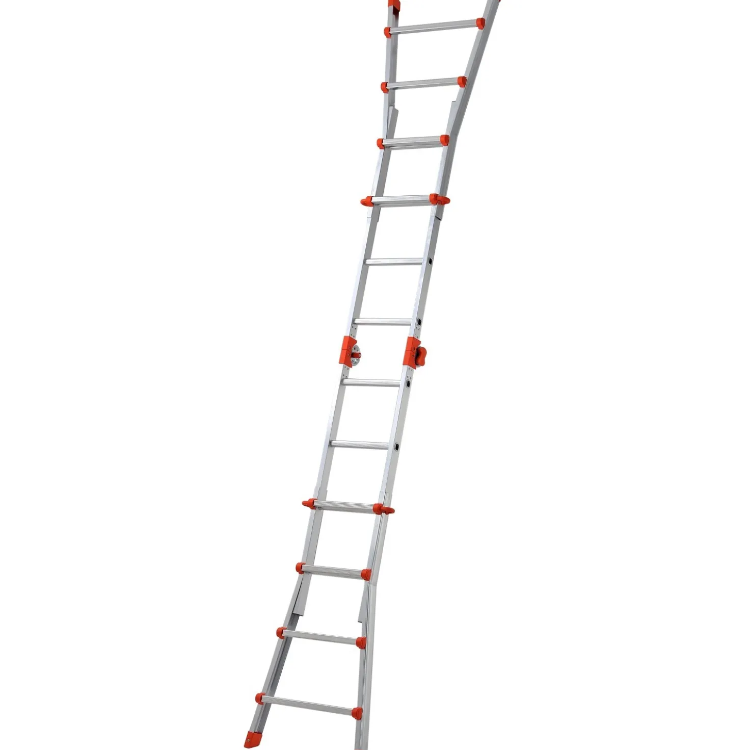 Scala telescopica in alluminio Peppina ALU 4+4 gradini P max 100 kg