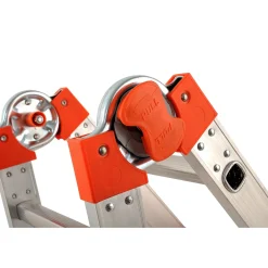 Scala telescopica in alluminio Peppina ALU 4+4 gradini P max 100 kg