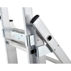 Scala trasformabile in alluminio Modula tripla 3x7 gradini P max 150 kg
