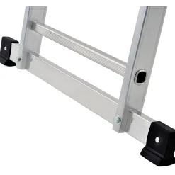 Scala trasformabile in alluminio Modula tripla 3x9 gradini P max 150 kg