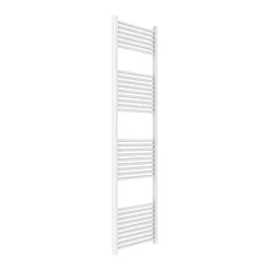Scaldasalviette idraulico in acciaio verniciato binaco 50x180 cm