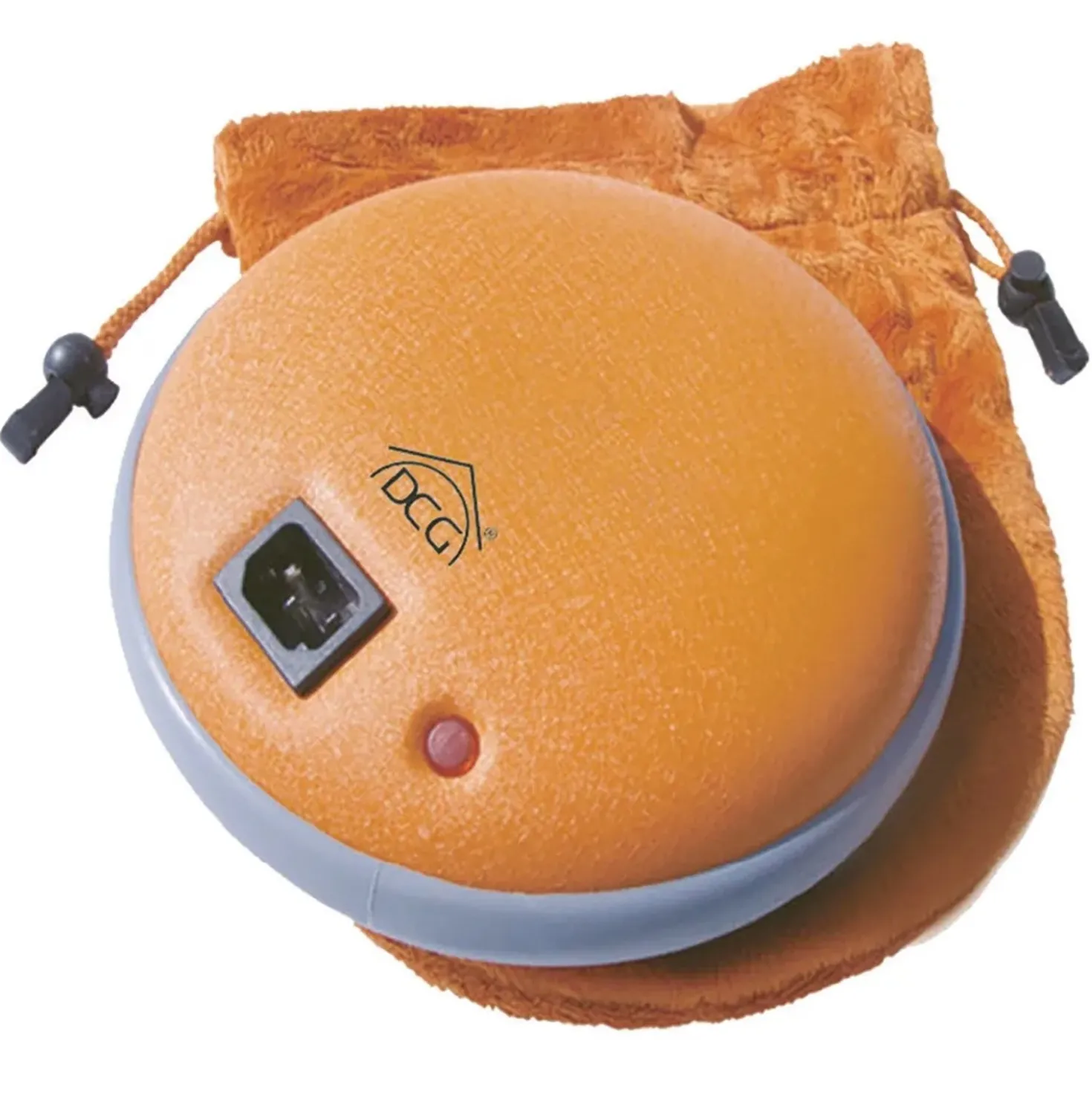 Scaldino elettrico con custodia DCG 0,5 kW arancione