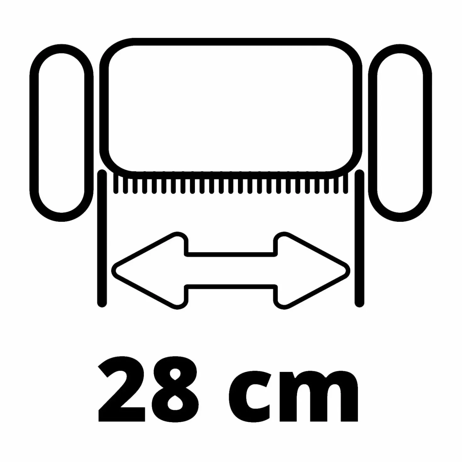 Scarificatore a batteria Einhell GC-SC 18/28 Li - Solo corpo macchina