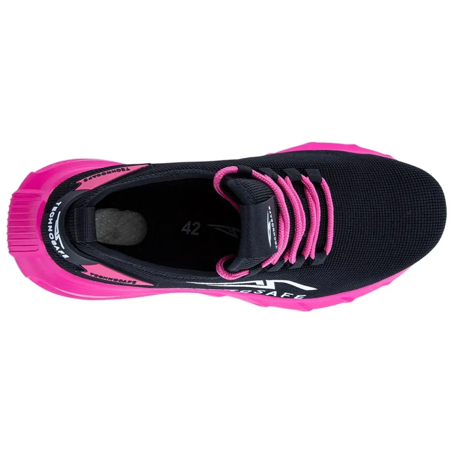 Scarpa antinfortunistica Technosafe S1PL SR ESD fucsia fluo tg 40