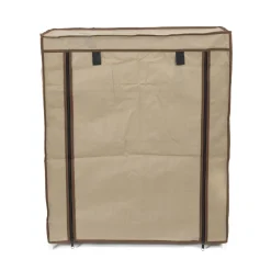 Scarpiera 4 livelli in tnt 59x29x72 cm marrone