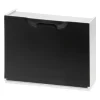 Scarpiera componibile in polipropilene 51x17,3x40,1 cm nero