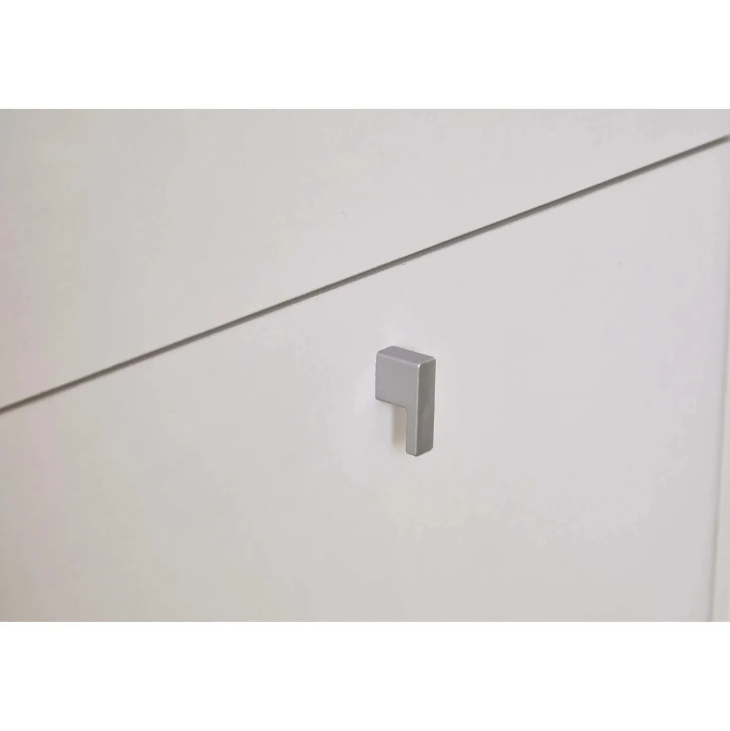 Scarpiera in kit Sarmog 3 ante 1 cassetto 127x63x29 cm 15 paia bianco