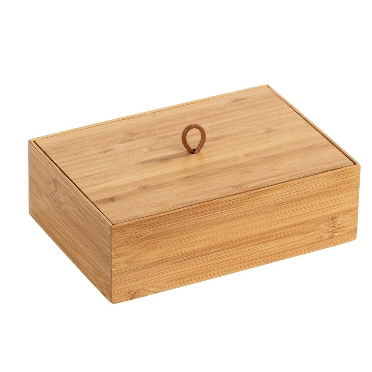 Scatola con coperchio Terra bambù FSC