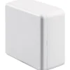 Scatola di derivazione da parete per canali 67 x 67 x 32 mm IP40 bianca