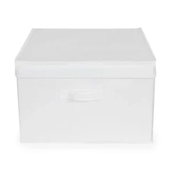 Scatola pieghevole in tnt Wos taglia L bianco 40x50x25 cm