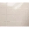 Schienale piastrellato per cucina avorio 244 cm x 61 cm