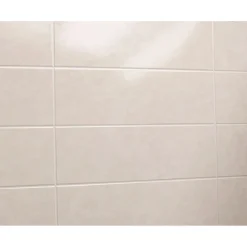Schienale piastrellato per cucina avorio 244 cm x 61 cm