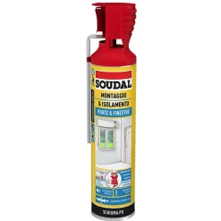 Schiuma poliuretanica montaggio porte e finestre 600 ml