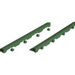 Scivoli per pavimenti da esterno in polipropilene Easy verde 6 pz