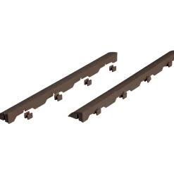Scivoli per pavimenti da esterno Easy marrone 6 pz
