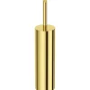 Scopino bagno a libera installazione 8x37,5 cm oro