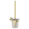 Scopino bagno a parete 12,2x33,2 cm oro spazzolato