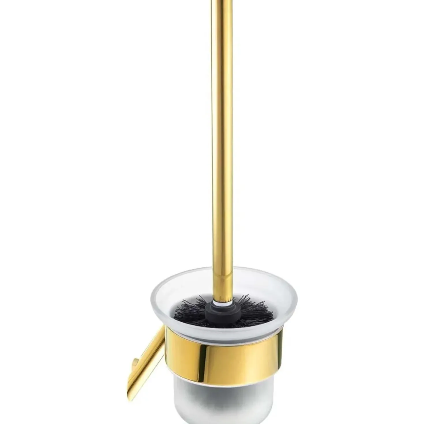 Scopino bagno a parete 11,6x35,4 cm oro