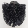 Scopino bagno di ricambio Diaspro nero H 19 cm nero