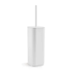 Scopino bagno Seventy in resine termoplastiche bianco matt
