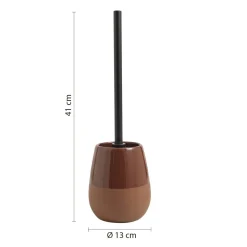 Scopino bagno Wilma in ceramica terracotta