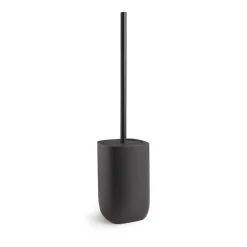 Scopino bagno Ylenia in resina nero matt