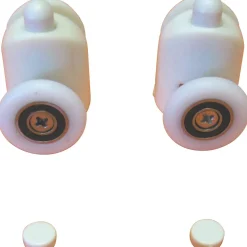 Scorrimento inferiore sganciabile per vetro 6 mm bianco