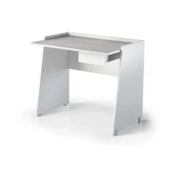 Scrivania con cassetto bianco